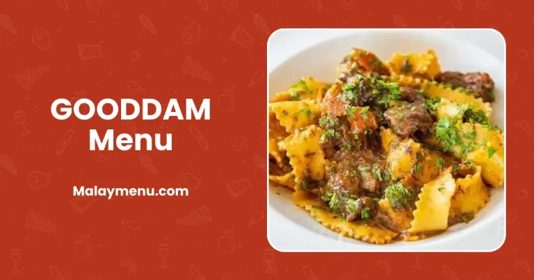 GOODDAM Menu Senarai Menu & Harga Terkini – Menumalay
